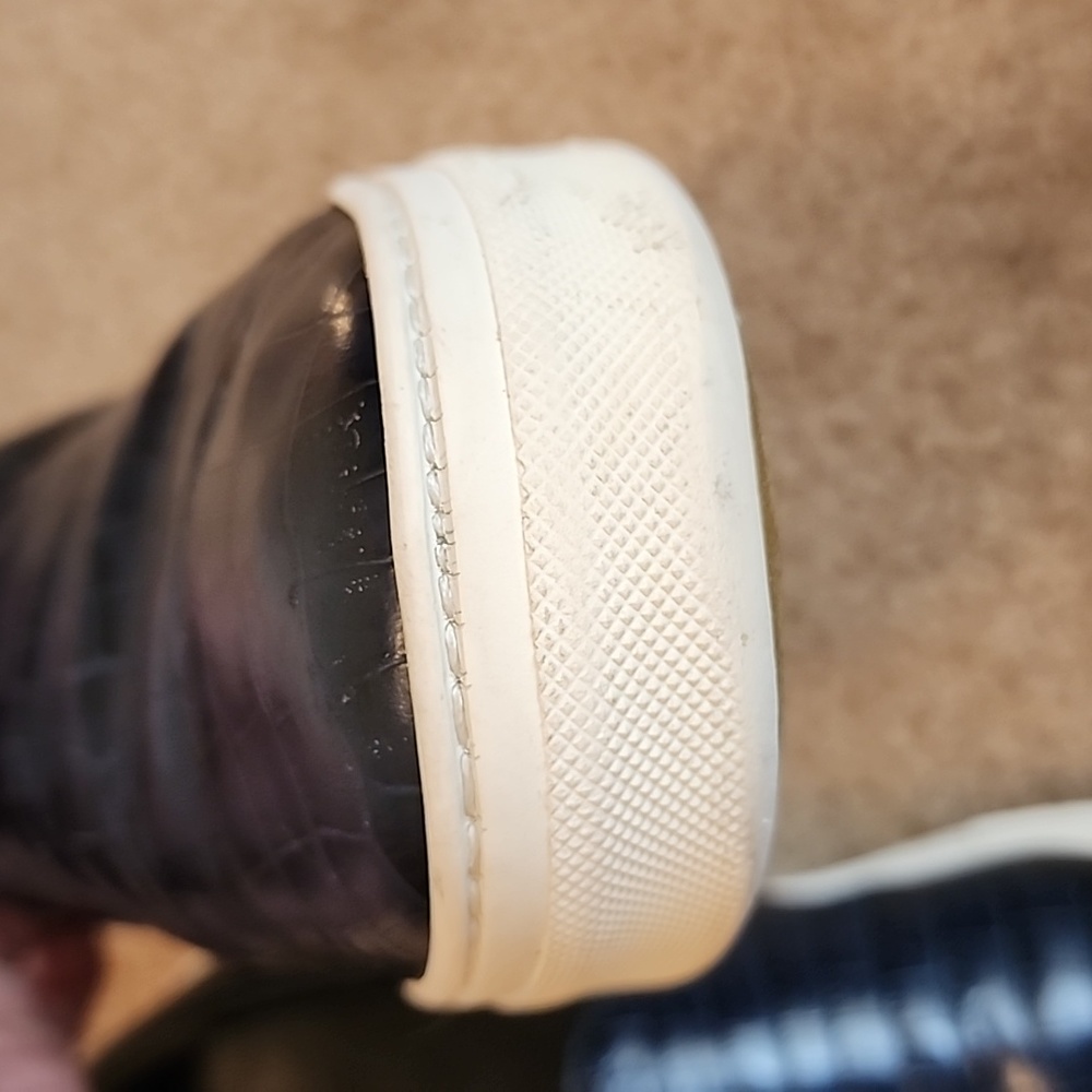 Celine Croc Embossed Slip On Sneakers - Picture 5 of 13